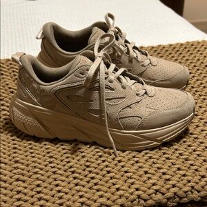 Hoka Women's Beige Sneakers